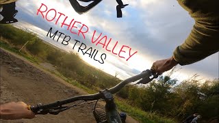 Rother Valley MTB Trails Guide Diggers Downhill Buzzards Woods Fort Elbow amp Drift Woods [upl. by Margie551]