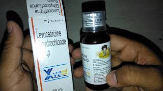 Xyzal Syrup review Best Treatment of Allergic Rhinitis amp Chronic Urticaria [upl. by Animsay]