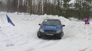 Экипаж Миронов Алексей  Колесникова Алиса Раллиспринт Pargolovo Cross 05022022 [upl. by Labors579]