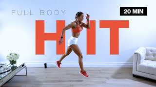 20 MIN AGILE FULL BODY HIIT WORKOUT at Home  No Equipment [upl. by Aniled]