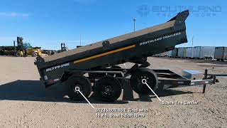 The Southland Trailer SL71414K Hydraulic Dump Trailer [upl. by Dicky]