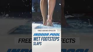 Wet Steps Sound Effect  Indoor Pool Wet Footsteps Sound Effect  shorts soundeffects [upl. by Moshell]