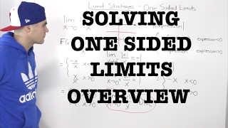 MCV4U 15  Solving One Sided Limits Overview  calculus [upl. by Daryl]