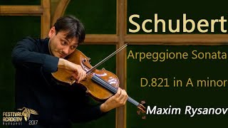 Schubert Arpeggione Sonata D821 in A minor ♪ [upl. by Elehcim100]