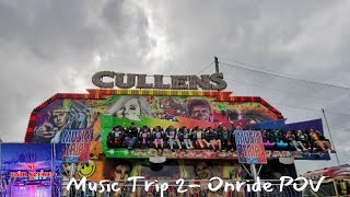 Music Trip 2  Thomas Cullen  Ballycastle Lammas Fair  Onride POV [upl. by Damali]