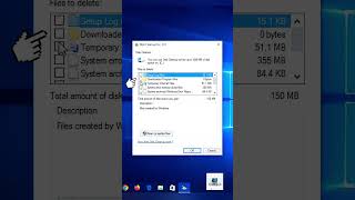 How to Run Disk Cleanup in Windows 10 shorts diskcleanup windows tradingtips financialfreedom [upl. by Adnovahs]