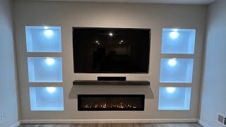 Expert TV Mounting On All Fireplace Surfaces in Charlotte  Drywall Brick Stone Shiplap [upl. by Mairb]