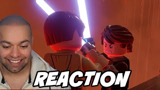 Reacting to LEGO Star Wars Skywalker Saga Trailer [upl. by Phylys]