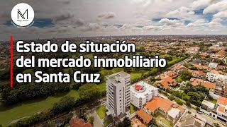 Estado de situación del mercado inmobiliario en Santa Cruz [upl. by Karlens]