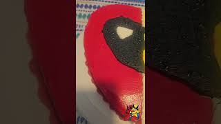 Deadpool vs Wolverine ❤️💛 deadpool deadpoolwolverine cakedecorating bothreallygreat [upl. by Theo]