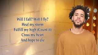 J Cole  ATM Lyrics [upl. by Verdie]