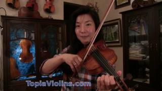 Beginner Violin Slurs with Edelweiss [upl. by Kathie362]