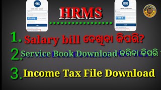 How to download Payslip Form HRMS IIServise Book Download from HRMS IIDownlord Monthly Pay slip II [upl. by Scotti]