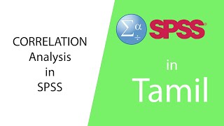 Correlation Analysis in SPSS Tamil [upl. by Itsyrc]