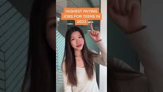 These are the highest paying jobs for teens [upl. by Bedwell]