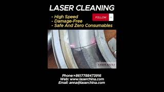 Zero  damage Safe and Environment  friendly Pulse Laser Cleaning for Metal Moldssafe cleaning [upl. by Asyram]