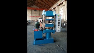 SKZ401 plate vulcanizing press [upl. by Idoj655]