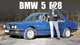 BMW 5 E28 je praotec všetkých športových sedanov  volanttv [upl. by Oznarol]