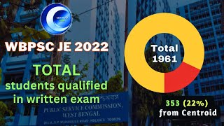 Record breaking performance in written exam of WBPSC JE CIVIL 2022 by the students of CENTROID CIVIL [upl. by Pedroza]