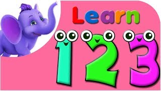 Lets Learn Numbers  Preschool Learning [upl. by Acinonrev754]