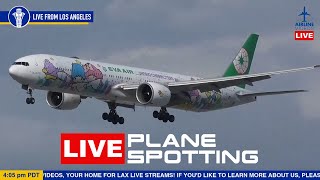 🔴LIVE Plane Spotting at Los Angeles International Airport  LAX Live Stream [upl. by Brotherson]