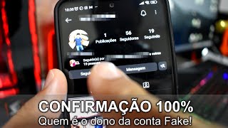 COMO DESCOBRIR DE QUEM É UM PERFIL FAKE NO INSTAGRAM COM CERTEZA [upl. by Hemminger]