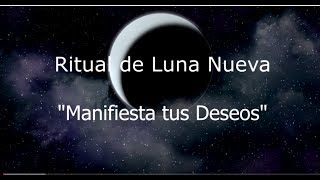 3 Rituales de Luna Nueva quotManifestaciónquot [upl. by Aleinad202]