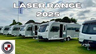 NEW Coachman Laser Caravan Range 2025 [upl. by Keeryt141]