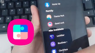 1 Como INSTALAR GOOD LOCK No seu GALAXY USANDO FINE LOCK [upl. by Tterej750]