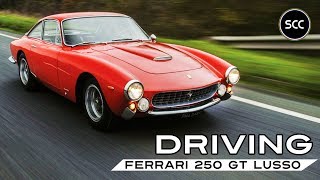 FERRARI 250 GT LUSSO  GTL  GTL  Berlinetta 1964  Driving the 250GT V12 in top gear  SCC TV [upl. by Nnylyaj]