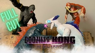 Godzilla X Kong Stop Motion Battle FULL CUT [upl. by Kelwin]