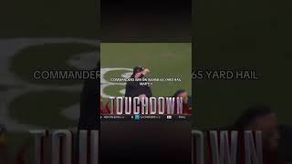 Commanders Hail Mary win against the Bears nfl bears commanders football hailmary omg wtf [upl. by Tecu982]