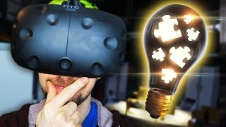 USE YOUR VIRTUAL BRAIN  The Puzzle Room VR HTC Vive Virtual Reality [upl. by Dilisio]