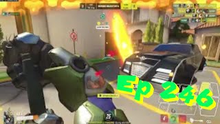 Ep 246 OW2 Bronze to GM Reinhardt Only [upl. by Meikah723]