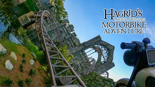 Hagrids Magical Creatures Motorbike Adventure 4K Front Seat POV  Universal Islands of Adventure [upl. by Cohby619]