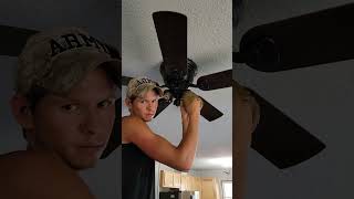 Installing a ceiling fan [upl. by Trixie92]