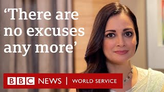 Dia Mirza The biggest climate issue is egotistical men  BBC 100 Women BBC World Service [upl. by Freeman]