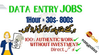 Data Entry Jobs Work From Home  Data Entry Online Work 2024  Data Entry Jobs Apply Now [upl. by Ahsiea]