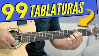 99 TABLATURAS de Violão Fingerstyle  TAB Iniciante até Avançado [upl. by Nada]