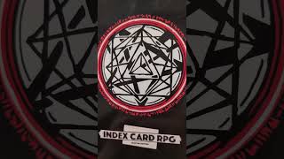 Dungeons and Dragons Competitor Titan Index Card RPG Master Edition Incredibly Well Designed [upl. by Louie]