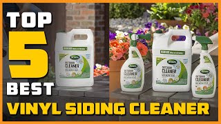 Best Vinyl Siding Cleaner in 2024  Top 5 Vinyl Siding Cleaner Review [upl. by Relyc]