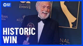 Dick Van Dyke Makes History With Daytime Emmy Win At 98  10 News First [upl. by Eciram357]