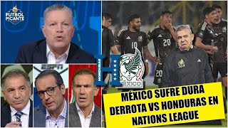 MÉXICO VOLVIÓ A PERDER vs HONDURAS en Nations League Peláez MOLESTO con el VASCO  Futbol Picante [upl. by Eiramannod919]