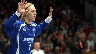 MT Melsungen schlägt THW Kiel Interview mit Mikael Appelgren [upl. by Rma]