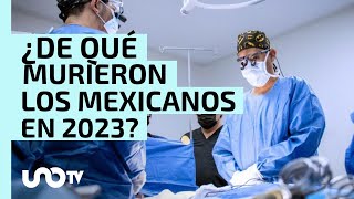 Principales causas de muerte en México durante 2023 [upl. by Llenaj]