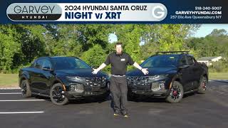 Trim Comparison  Hyundai Santa Cruz Night Edition vs XRT at Garvey Hyundai [upl. by Gnep]