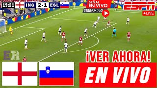 Inglaterra vs Eslovenia en vivo🔴🔴 Ver Hoy Inglaterra vs Eslovenia Fecha 3 EUROCOPA 2024 resumen [upl. by Sarah819]