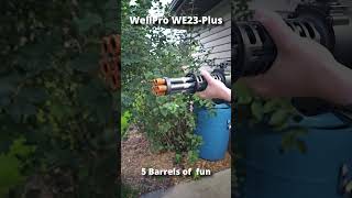 WellPro WE23Plus Airsoft Minigun airsoft [upl. by Enenaj]