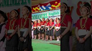 quotMero baba Supermanquot school kids singing merobabasuperman at parentsday shorts [upl. by Malkin752]