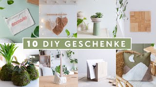 10 DIY Geschenkideen zum selber machen – Kreativ amp Günstig [upl. by Ialocin]